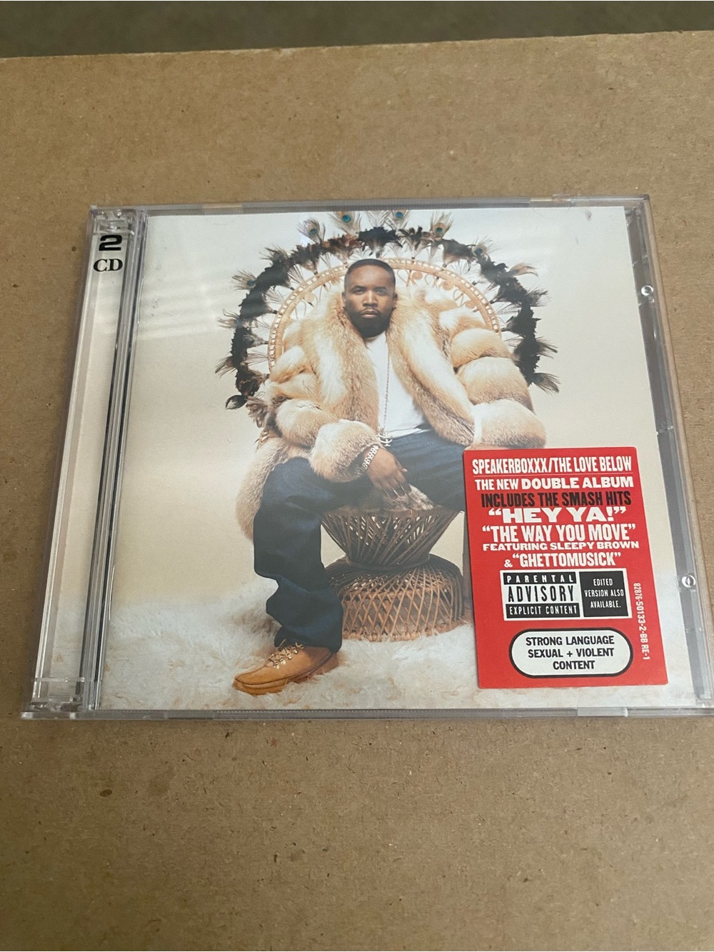 2-CD Urban Soul Album - Beige & Brown Cover